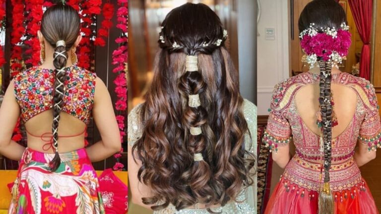 Gota Patti Hairstyles: फेस्टिवल सीजन के लिए ब्यूटीफुल Gota Patti Hairstyle, हेयर स्टाइल की उतारती पड़ेगी नजर