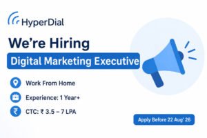 HyperDial Recruitment 2026