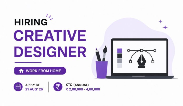 Creative Designer (Work From Home) at Nikita Gupta